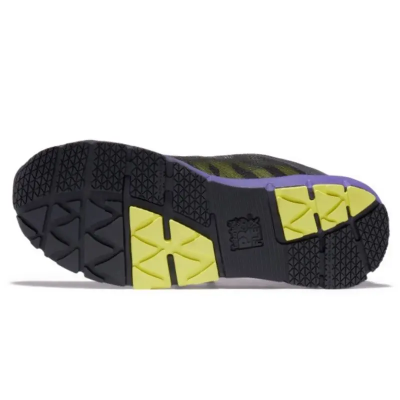 Timberland Pro Radius Women's Athletic Composite Toe Work Shoe Tb0a285z001 - Black/Purple 10