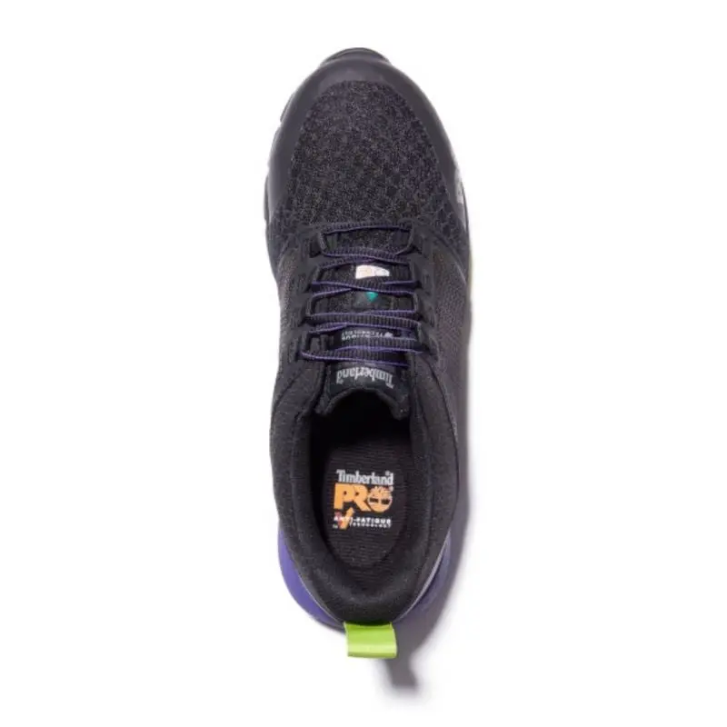 Timberland Pro Radius Women's Athletic Composite Toe Work Shoe Tb0a285z001 - Black/Purple 9