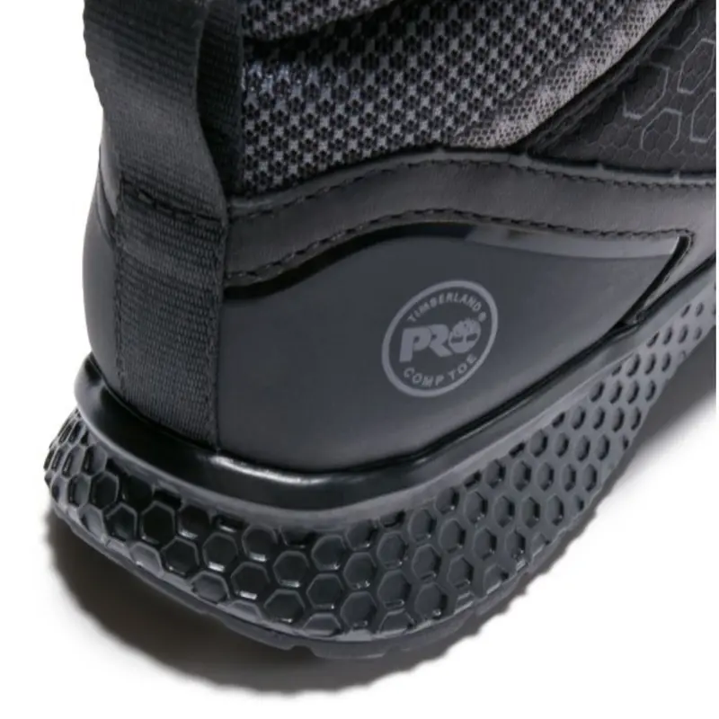 Timberland Pro Reaxion Mid Men's Athletic Composite Toe Work Shoe Tb0a278x001 - Black 6