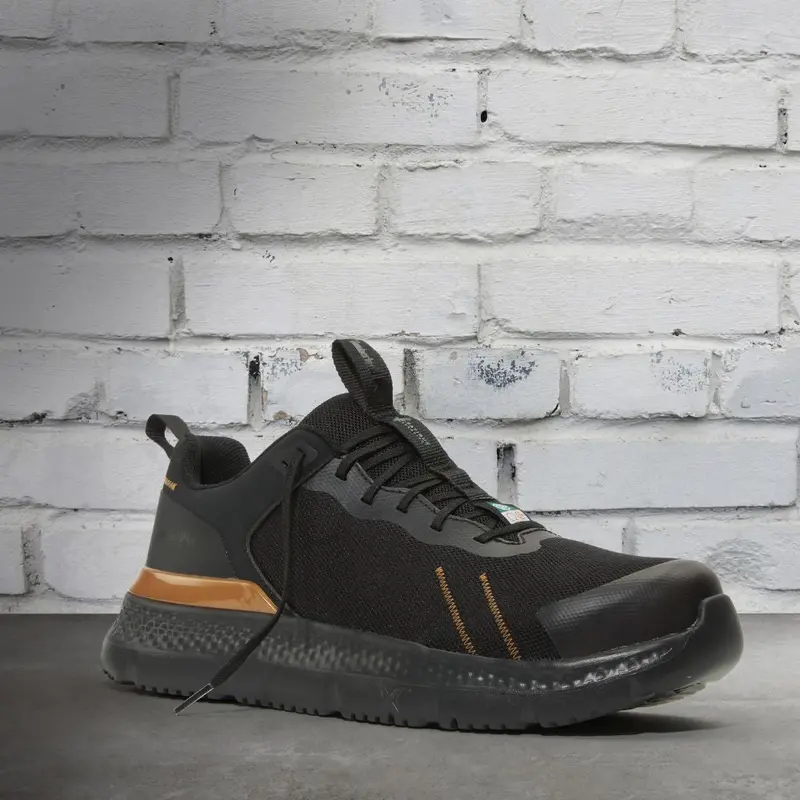 Timberland Pro Setra Men's Composite Toe Athletic Work Shoe Tb0a5pre001 - Black/Gold 1