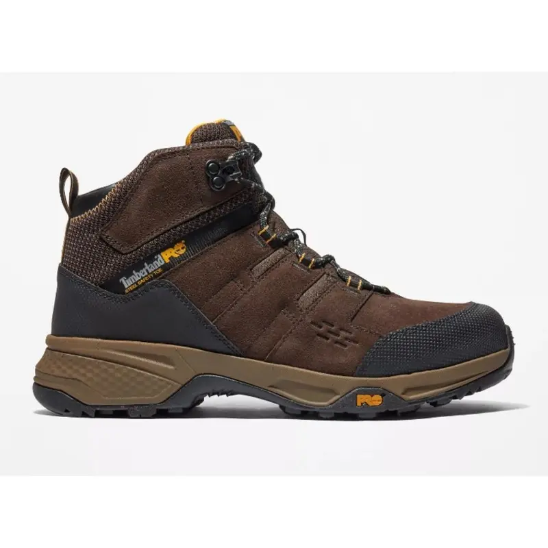 Timberland Pro Switchback Men's 6" Steel Toe Work Boot Tb0a27xs214 - Brown 3