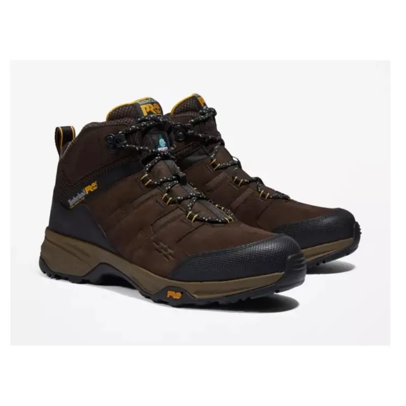 Timberland Pro Switchback Men's 6" Steel Toe Work Boot Tb0a27xs214 - Brown 4