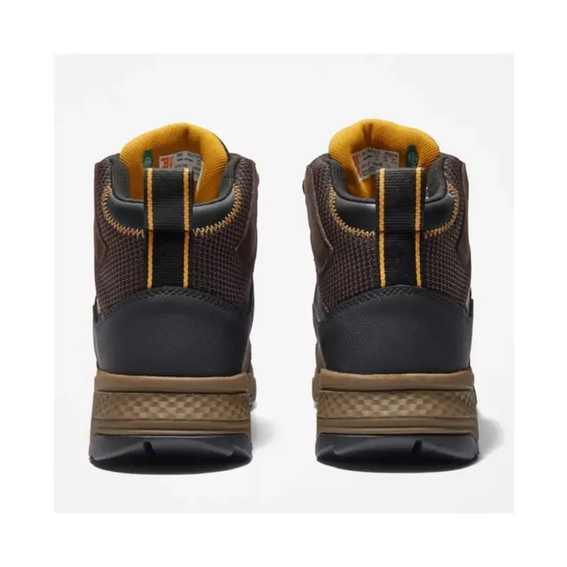 Timberland Pro Switchback Men's 6" Steel Toe Work Boot Tb0a27xs214 - Brown 5
