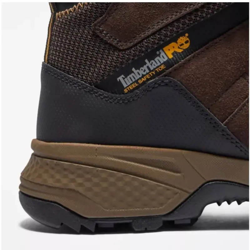Timberland Pro Switchback Men's 6" Steel Toe Work Boot Tb0a27xs214 - Brown 8