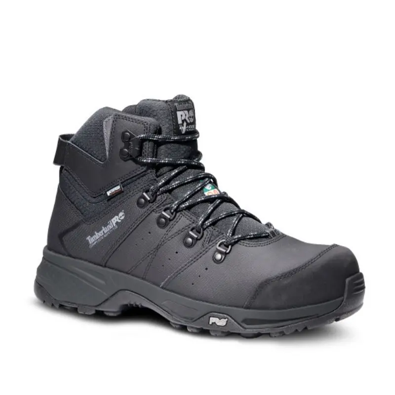 Timberland Pro Switchback Men's Waterproof 6" Composite Toe Work Boot Tb0a2cb8001 - Black 1