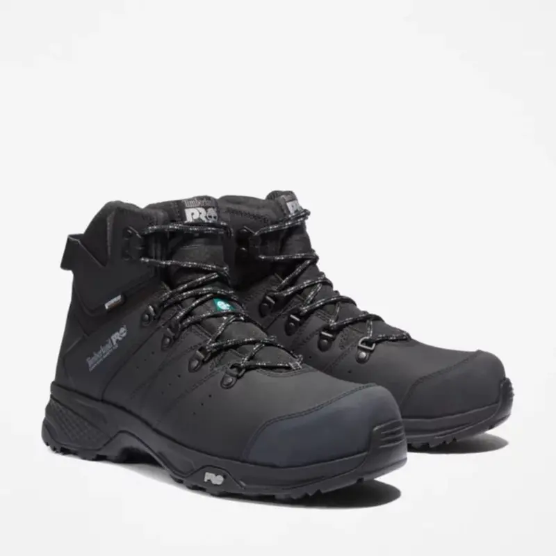 Timberland Pro Switchback Men's Waterproof 6" Composite Toe Work Boot Tb0a2cb8001 - Black 3