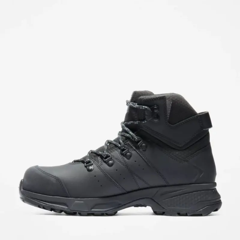Timberland Pro Switchback Men's Waterproof 6" Composite Toe Work Boot Tb0a2cb8001 - Black 4