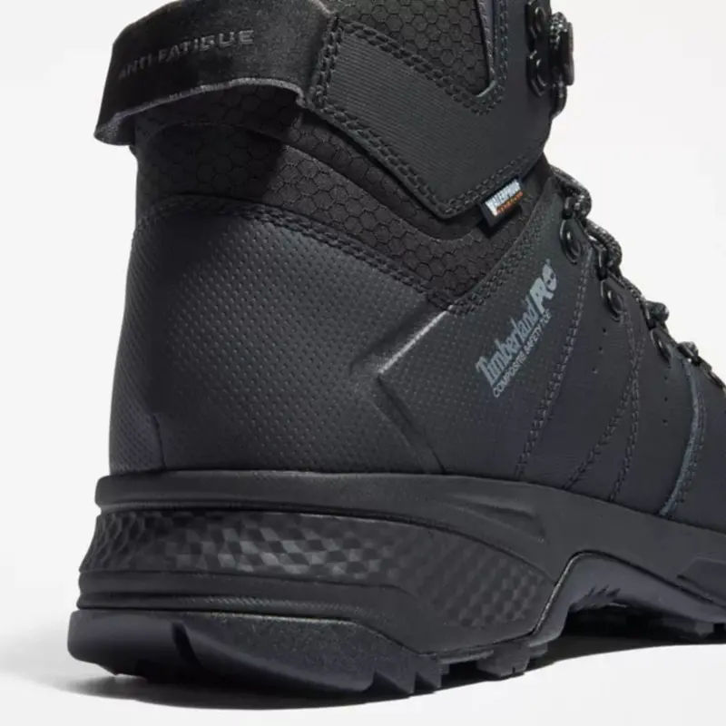 Timberland Pro Switchback Men's Waterproof 6" Composite Toe Work Boot Tb0a2cb8001 - Black 7