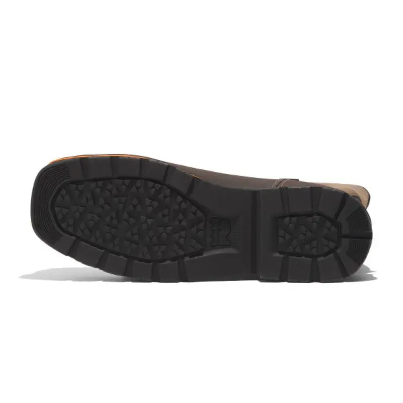 Timberland Pro® True Grit Men's Pull-On Waterproof Composite Toe Safety Boot Tb0a5u6y214 - Brown 11