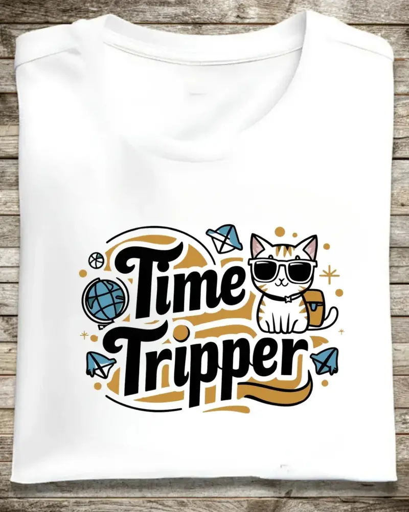 Time Trippers Cotton T-Shirt 1