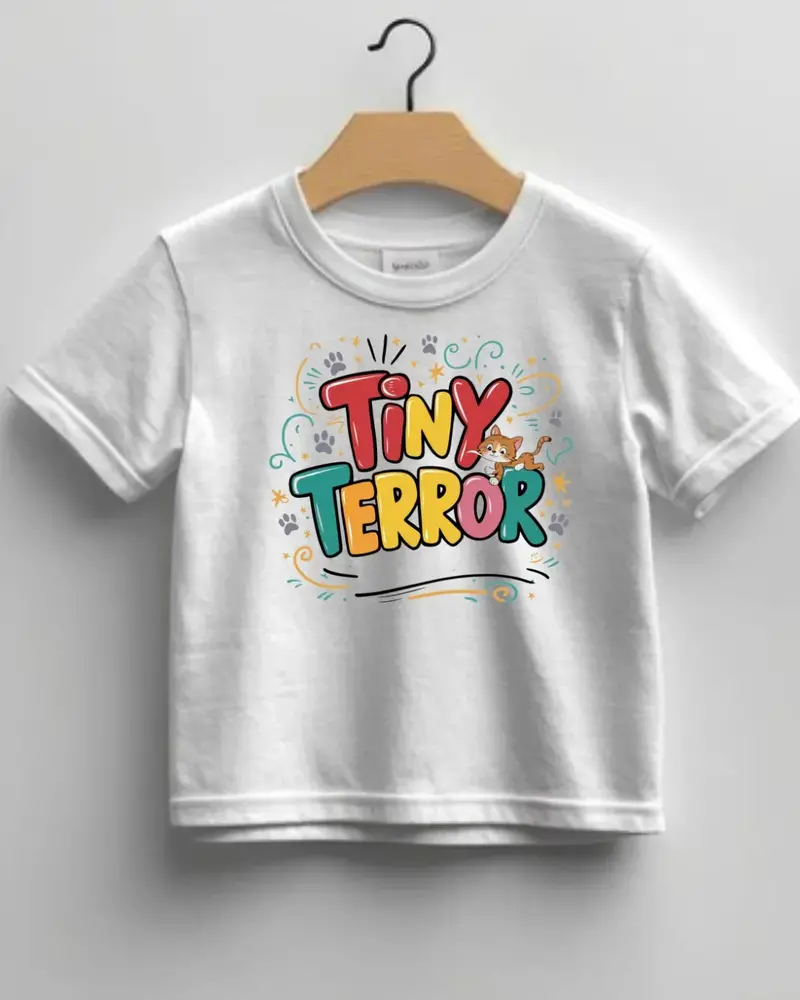 Tinny Terror Infant Cotton T-Shirt 1
