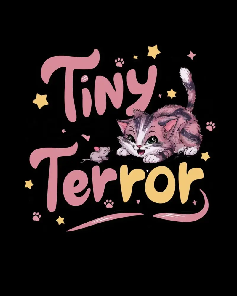 Tinny Terror Kid Cotton T-Shirt 2