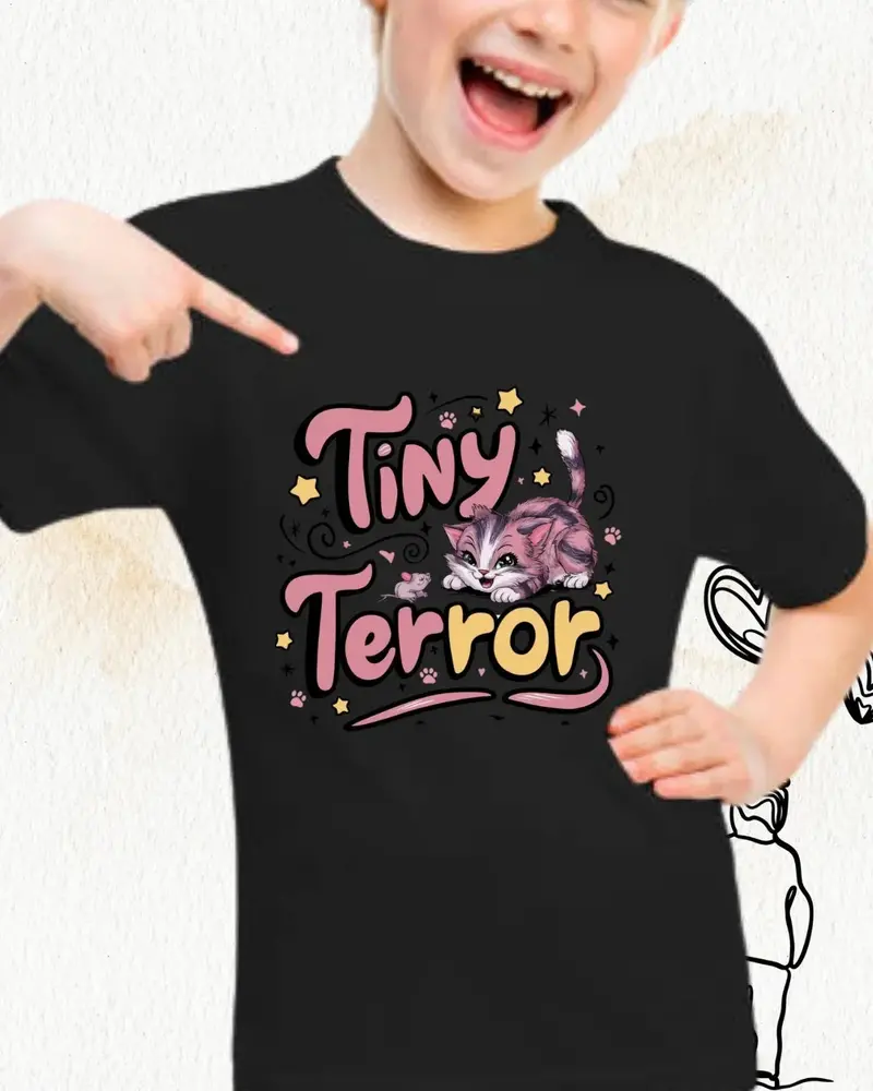 Tinny Terror Kid Cotton T-Shirt 4