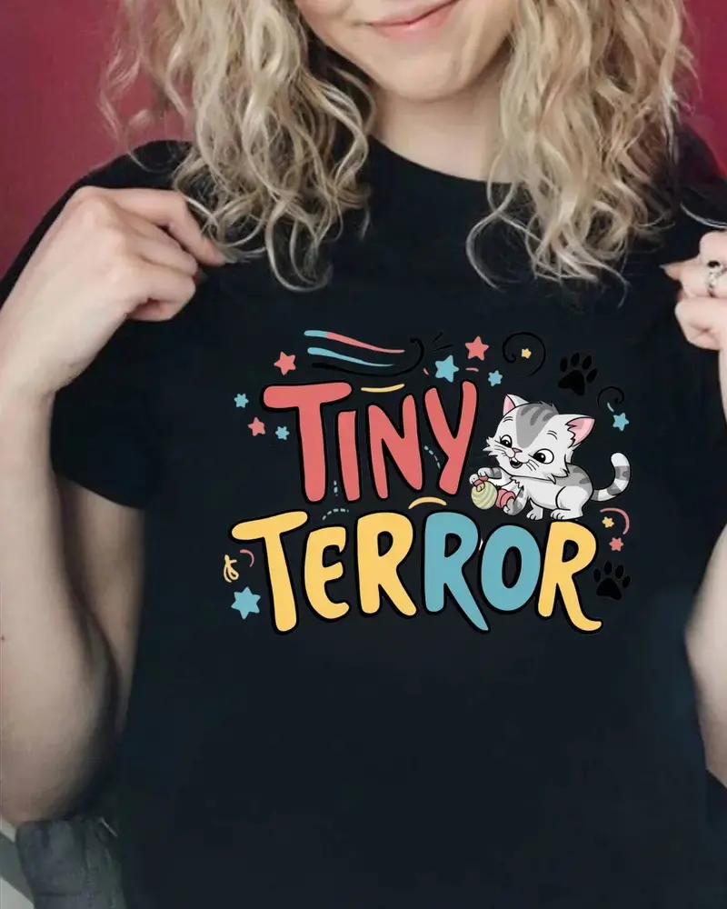 Tinny Terror Toddler Cotton T-Shirts 3