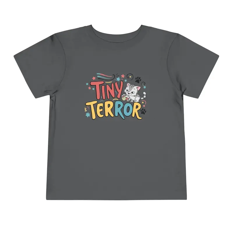 Tinny Terror Toddler Cotton T-Shirts 8