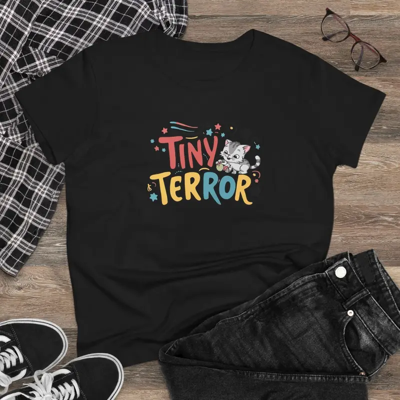 Tinny Terror Tshirts Women Graphic Tees 4