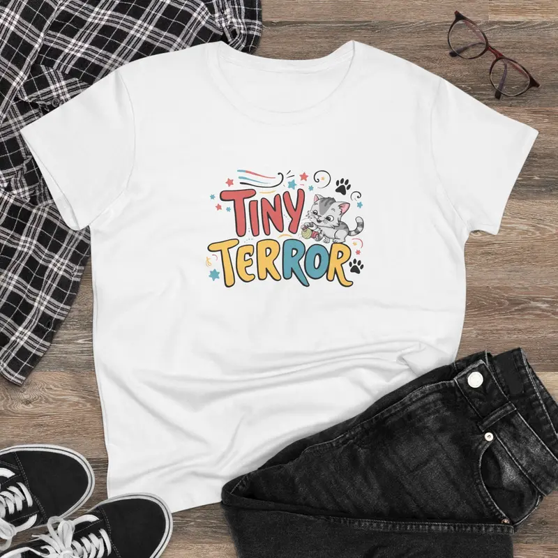 Tinny Terror Tshirts Women Tees 3