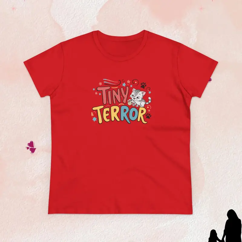 Tinny Terror Women Cotton Tshirt 26