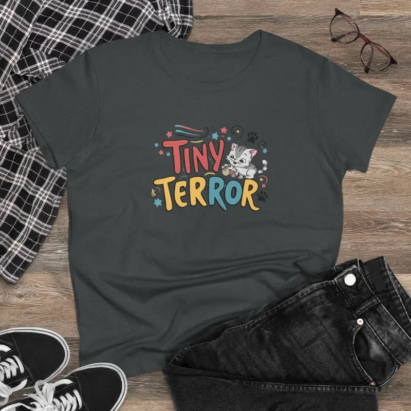 Tinny Terror Women Cotton Tshirt 7