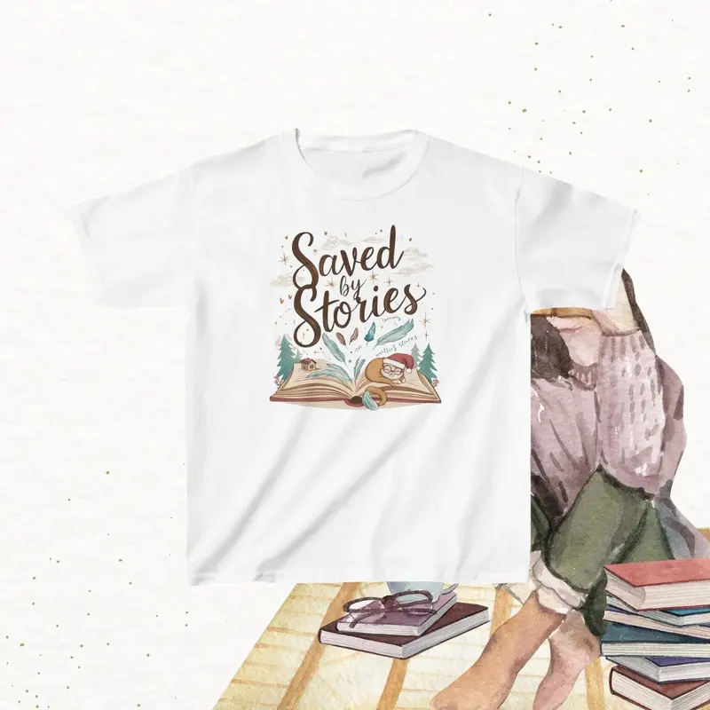 Tiny Reader Kid Heavy Cotton Tshirt 3