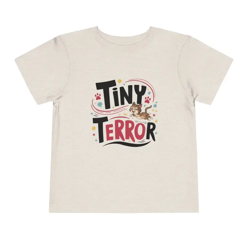 Tiny Terror Toddler Cotton T-Shirts 11