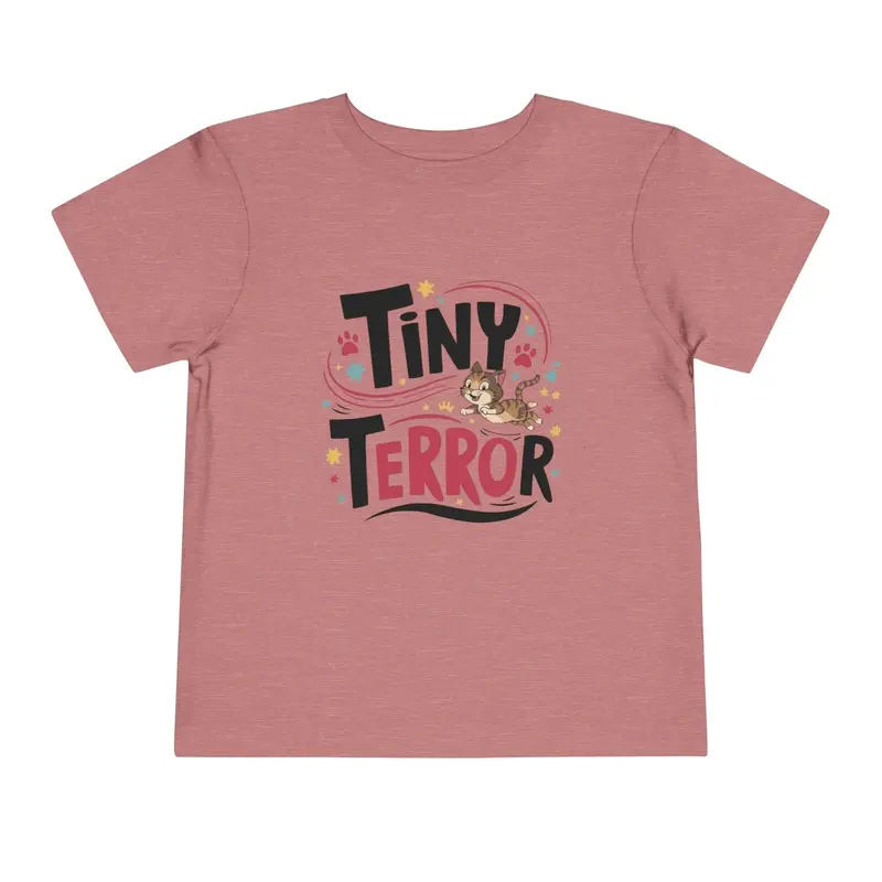 Tiny Terror Toddler Cotton T-Shirts 12