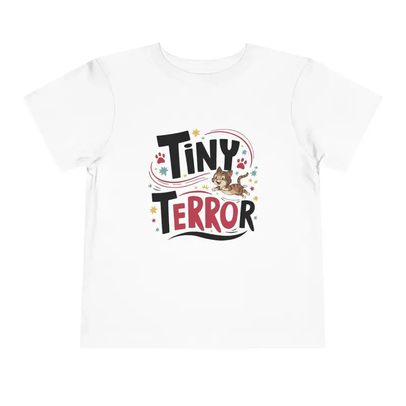 Tiny Terror Toddler Cotton T-Shirts 6
