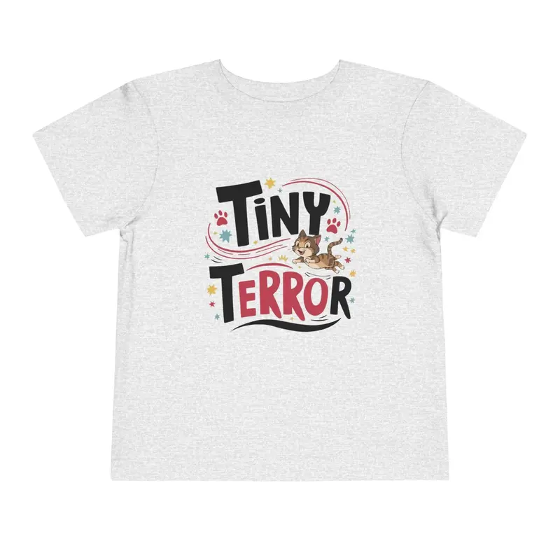 Tiny Terror Toddler Cotton T-Shirts 7