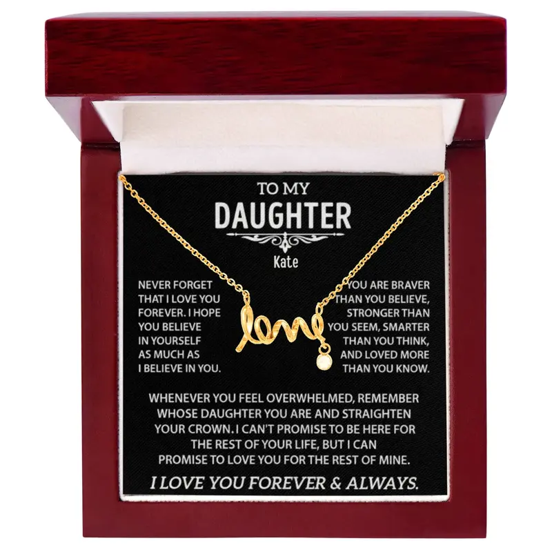 To My Amazing Daughter — Personalized Gift For Her 4