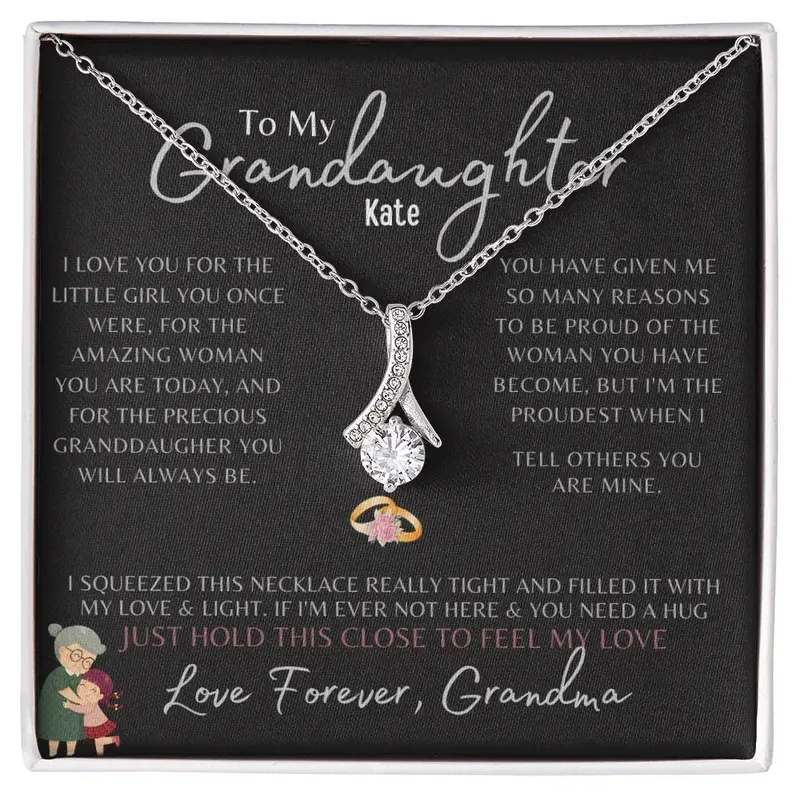 To My Beloved Granddaughter — A Necklace She’Ll Treasure Forever 25
