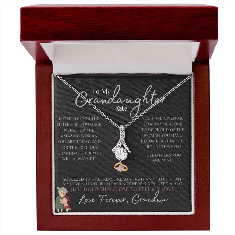 To My Beloved Granddaughter — A Necklace She’Ll Treasure Forever 26
