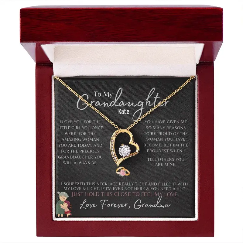 To My Beloved Granddaughter — A Necklace She’Ll Treasure Forever 26