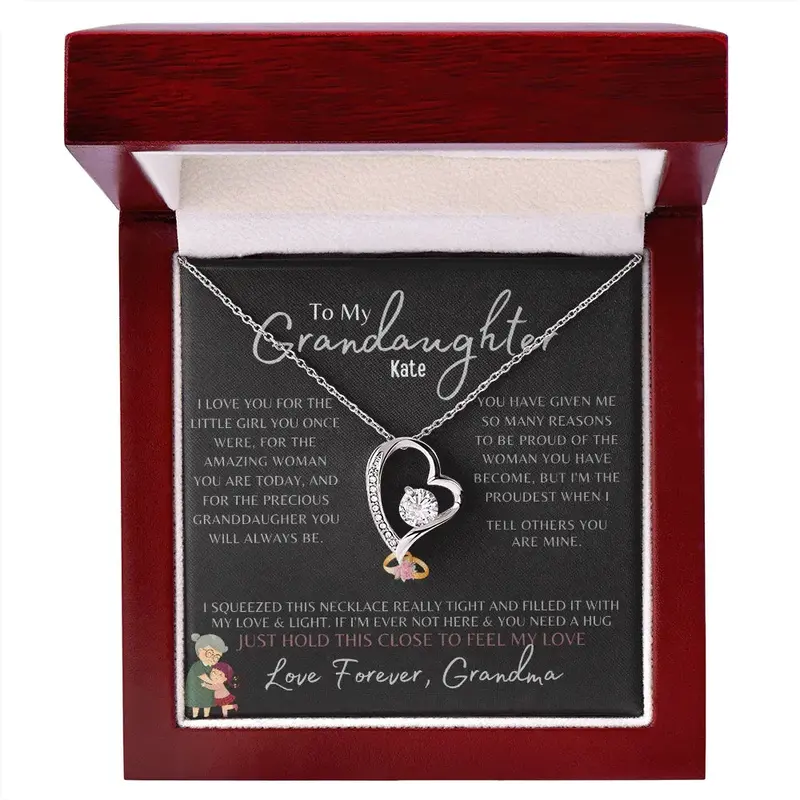 To My Beloved Granddaughter — A Necklace She’Ll Treasure Forever 27