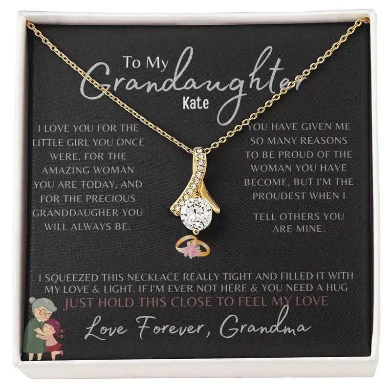 To My Beloved Granddaughter — A Necklace She’Ll Treasure Forever 27