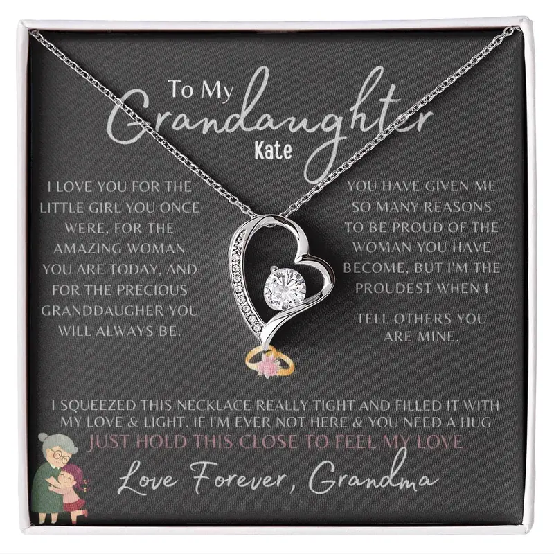 To My Beloved Granddaughter — A Necklace She’Ll Treasure Forever 28