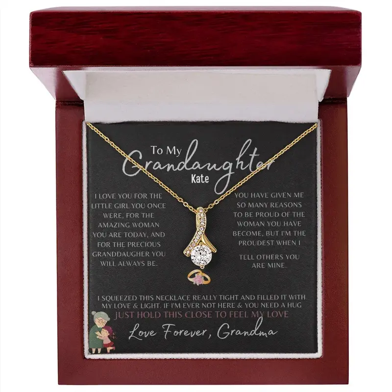 To My Beloved Granddaughter — A Necklace She’Ll Treasure Forever 28