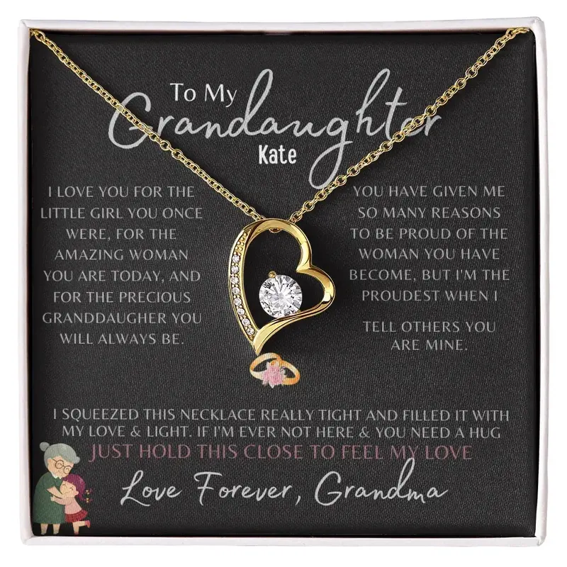 To My Beloved Granddaughter — A Necklace She’Ll Treasure Forever 29