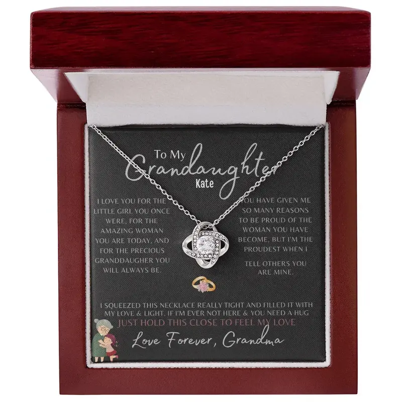 To My Beloved Granddaughter — A Necklace She’Ll Treasure Forever 31