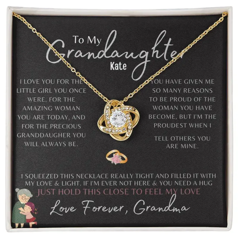 To My Beloved Granddaughter — A Necklace She’Ll Treasure Forever 33