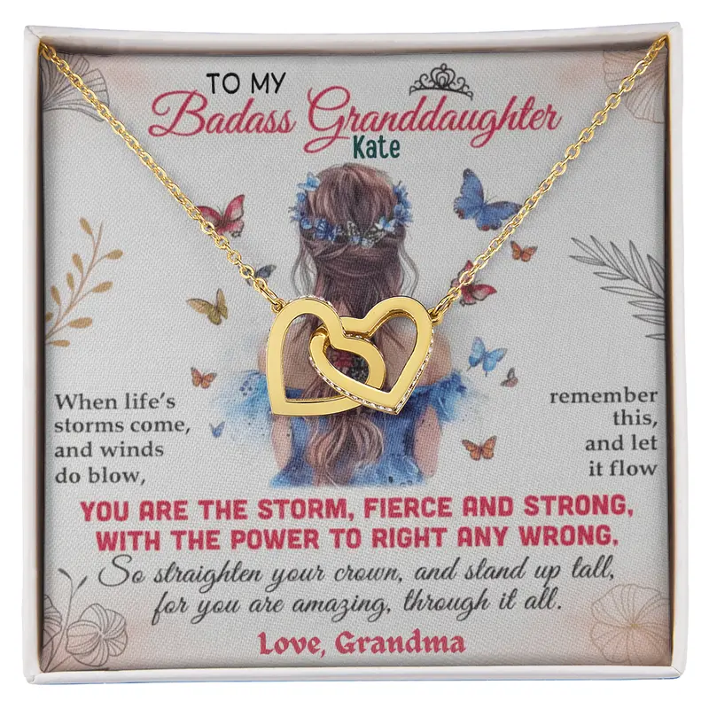 To My Beloved Granddaughter — A Necklace She’Ll Treasure Forever 53