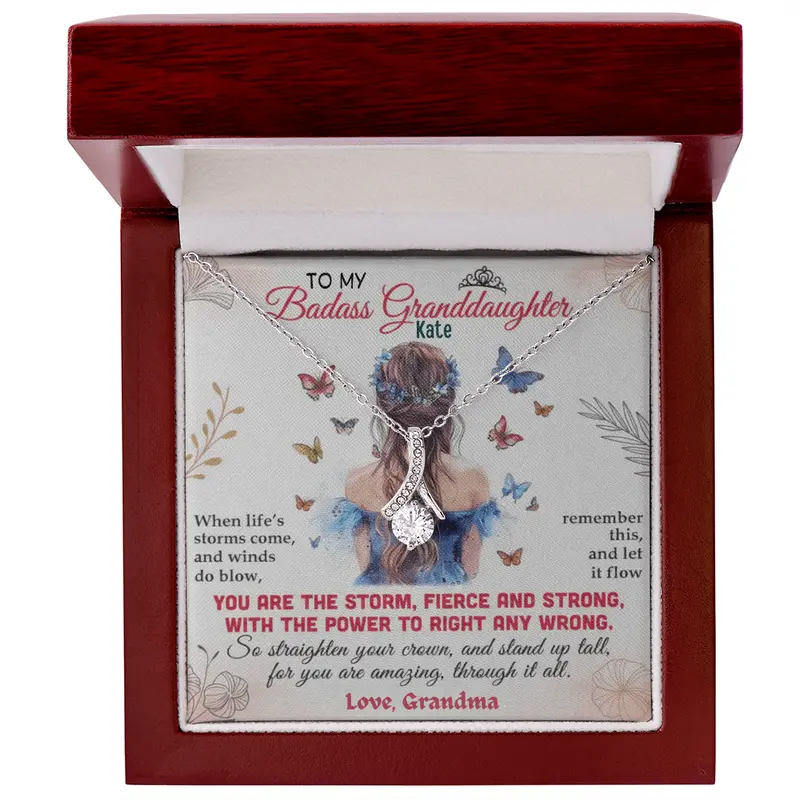 To My Beloved Granddaughter — A Necklace She’Ll Treasure Forever 54