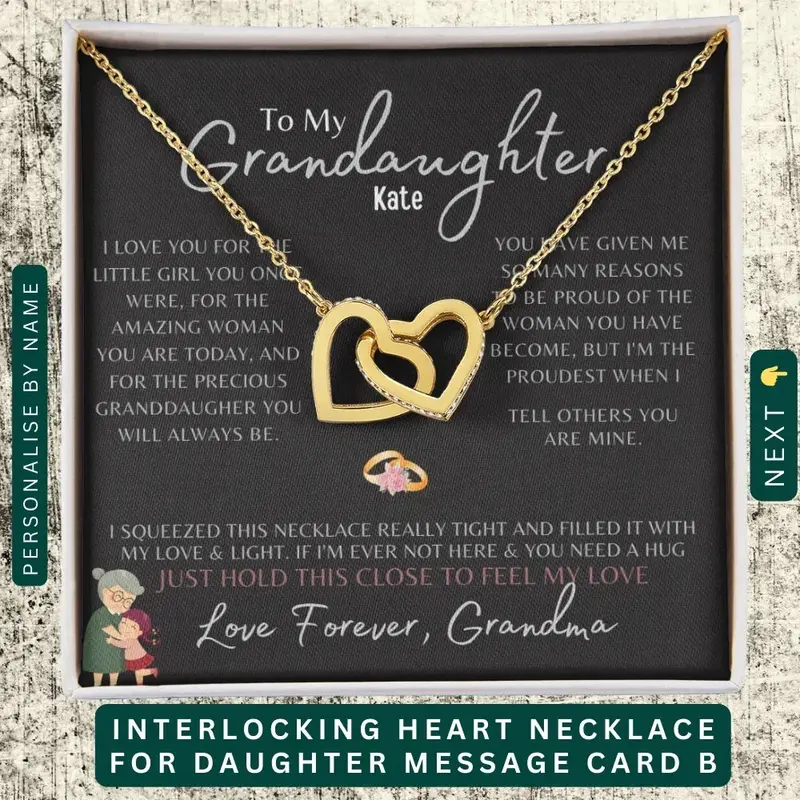 To My Beloved Granddaughter — A Necklace She’Ll Treasure Forever 6