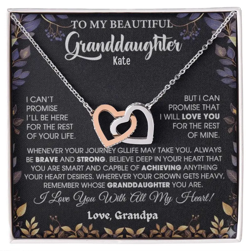 To My Beloved Granddaughter — A Necklace She’Ll Treasure Forever 61