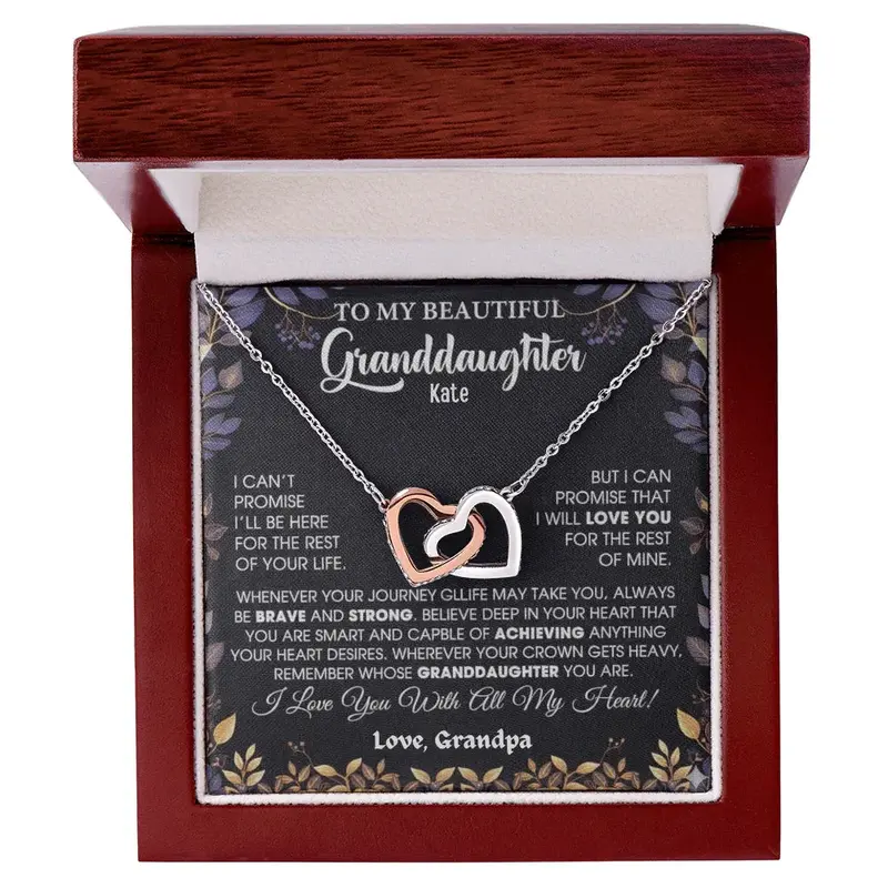 To My Beloved Granddaughter — A Necklace She’Ll Treasure Forever 62