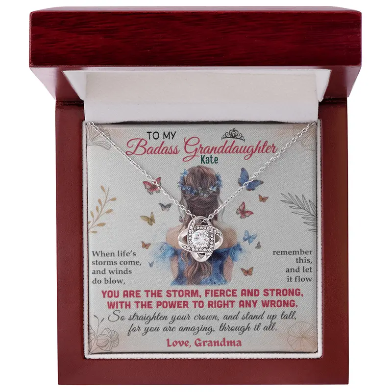 To My Beloved Granddaughter — A Necklace She’Ll Treasure Forever 63