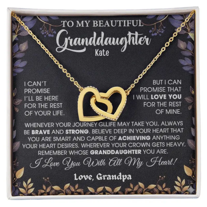 To My Beloved Granddaughter — A Necklace She’Ll Treasure Forever 63