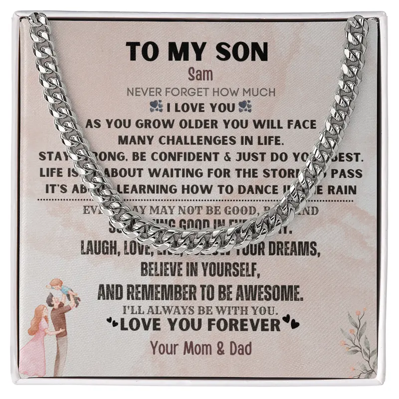To My Beloved Son. Always And Forever 13