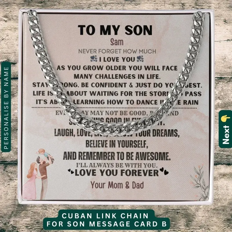 To My Beloved Son. Always And Forever 5