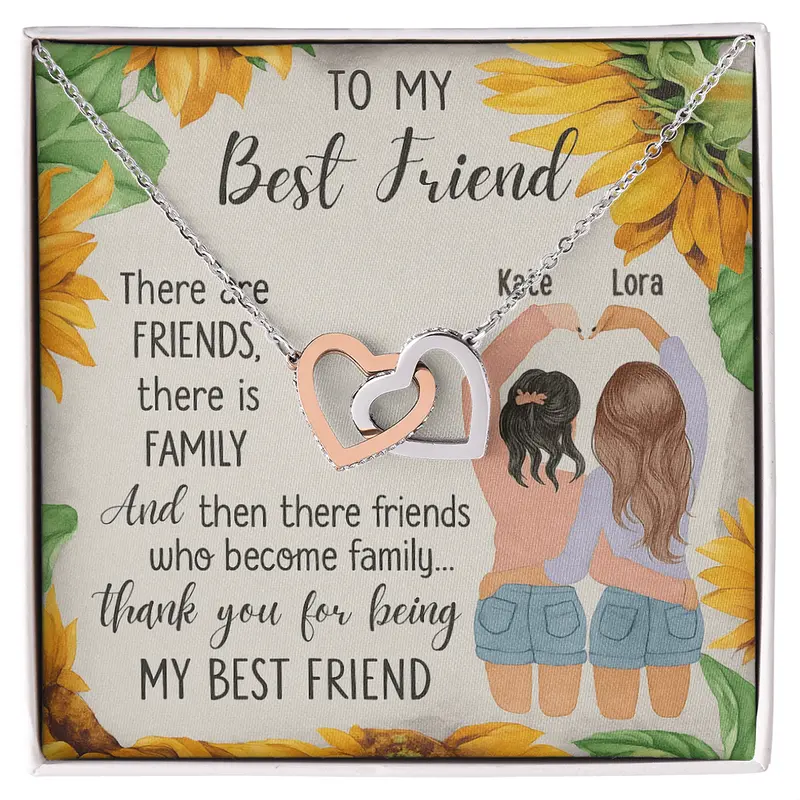 To My Bestie — A Necklace She’Ll Treasure Forever 1