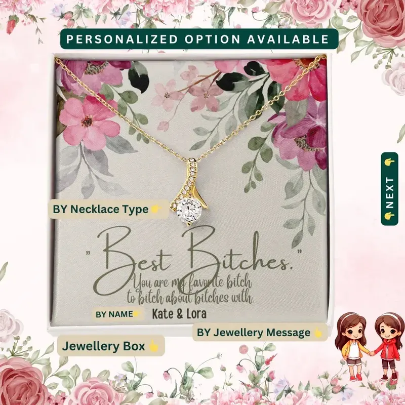 To My Bestie — A Necklace She’Ll Treasure Forever 2